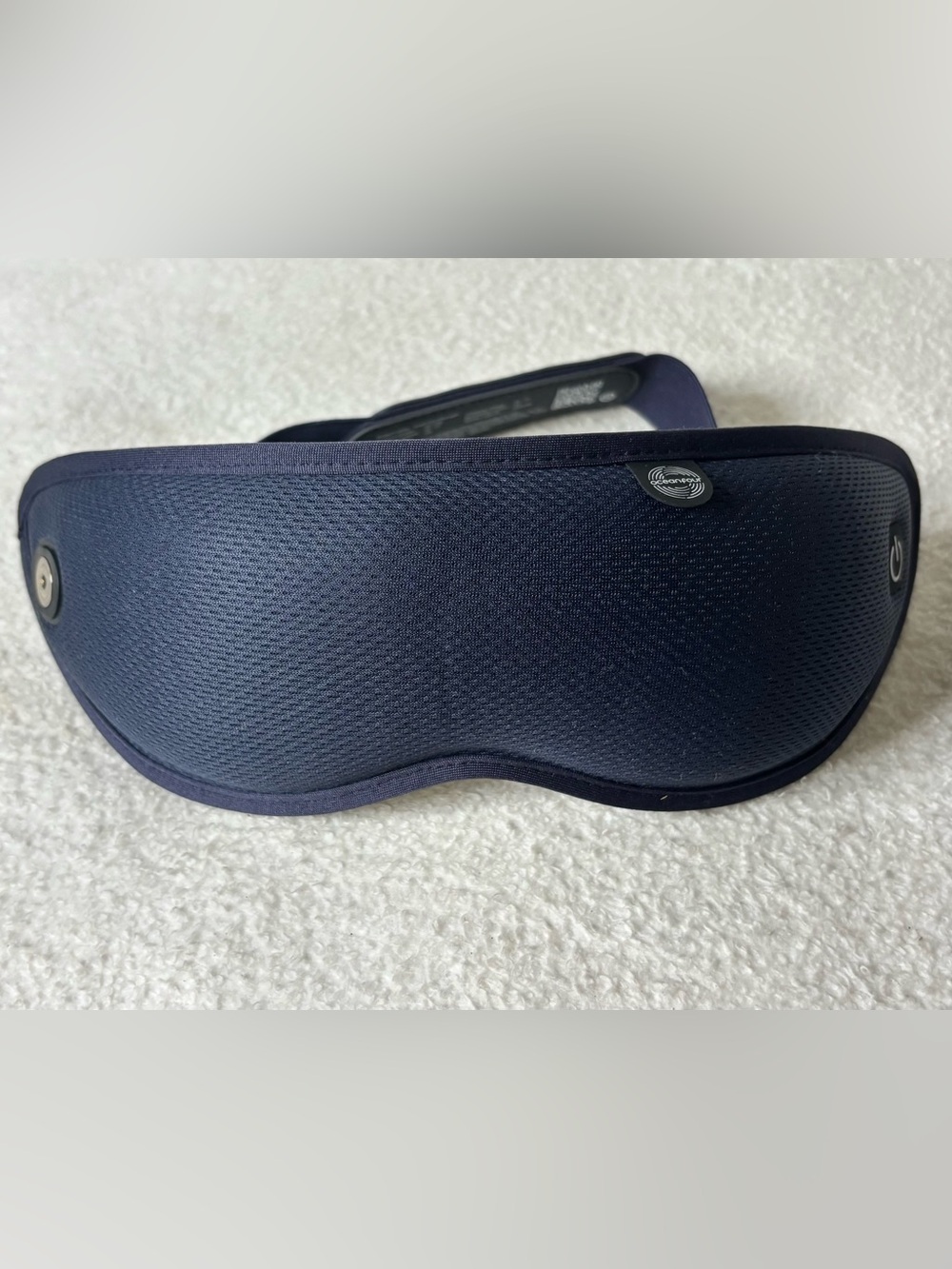 Unbranded Navy Blue VR Sleep Mask — Comfortable Standalone Headset